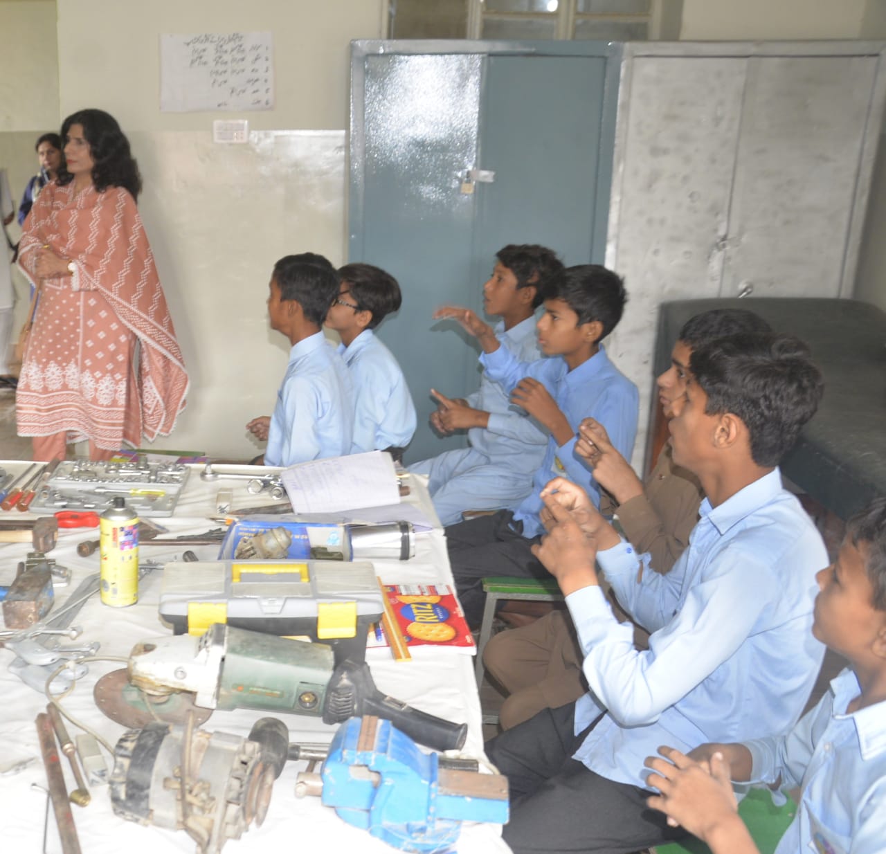 Ms. Saima Saeed Secretary Special Education Department Punjab visited ...