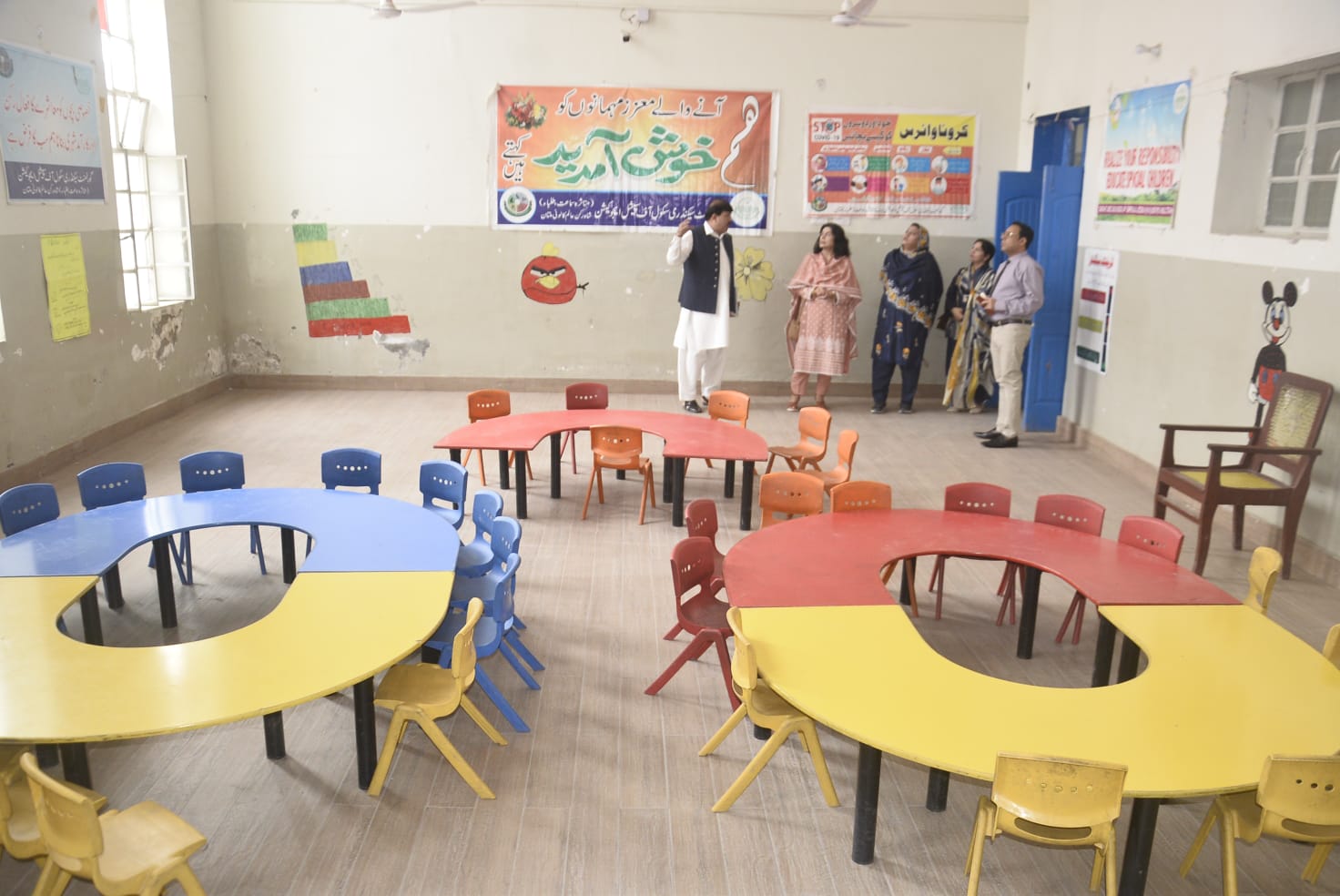 Ms. Saima Saeed Secretary Special Education Department Punjab visited ...