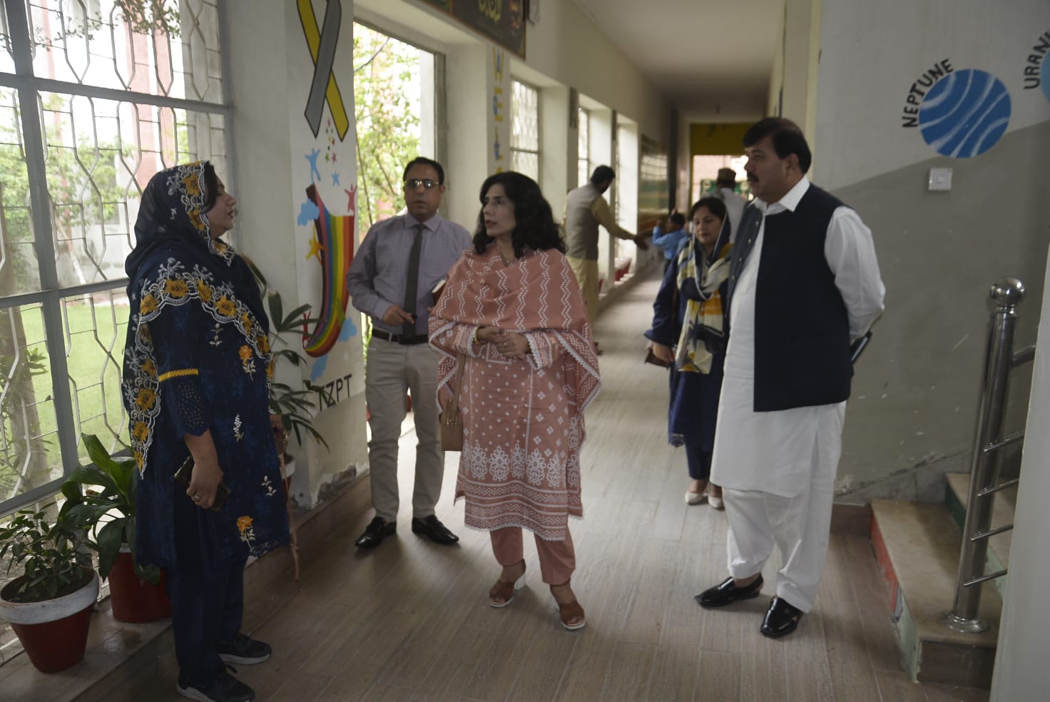 Ms. Saima Saeed Secretary Special Education Department Punjab visited ...